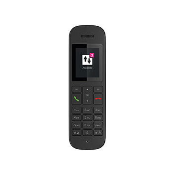 Telekom Sinus A12 - Teléfono Inalámbrico DECT/Analógico con Contestador Automático, Pantalla TFT 2", Altavoz, Negro Telekom Sinus A12 - Teléfono Inalámbrico DECT/Analógico con Contestador Automático, Pantalla TFT 2", Altavoz, Negro