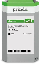 Prindo Green XL Cartucho de tinta negro