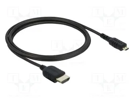 DeLOCK Cable HDMI High Speed de 1 m con conector HDMI a Micro HDMI