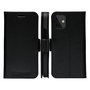 dbramante1928 Copenhagen Slim Funda de Cuero para Apple iPhone 12 mini, Con Cierre Magnético y 3 Bolsillos para Tarjetas, Color Negro