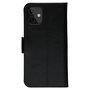 dbramante1928 Copenhagen Slim Funda de Cuero para Apple iPhone 12 mini, Con Cierre Magnético y 3 Bolsillos para Tarjetas, Color Negro