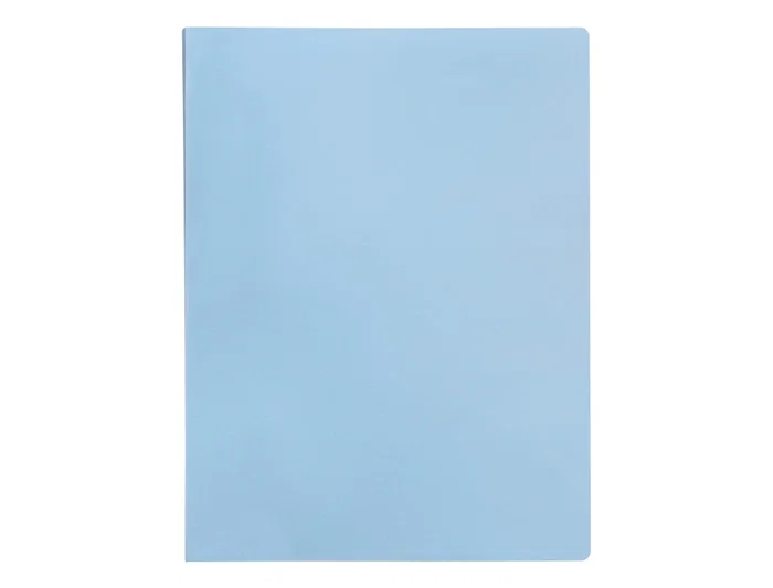 Liderpapel Carpeta Escaparate 30 Fundas Polipropileno DIN A4 Celeste Opaco