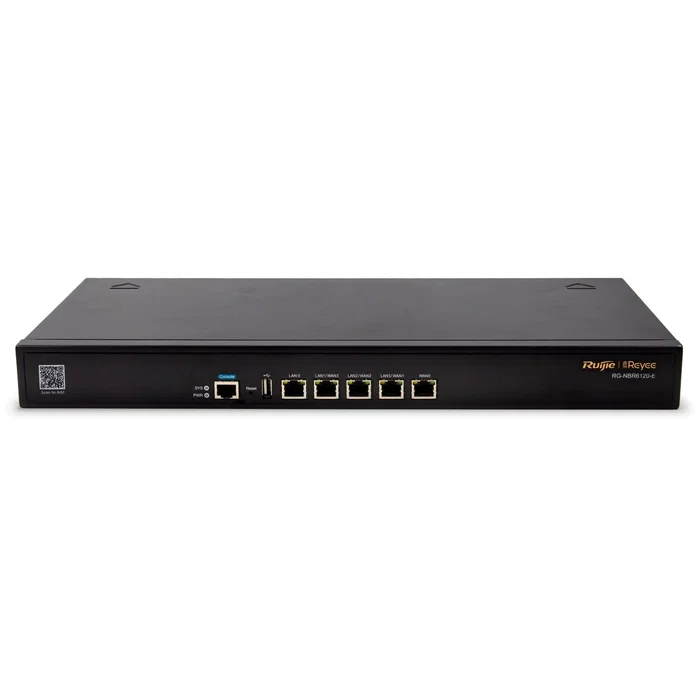 Ruijie Networks RG-NBR6120-E Router de Seguridad Gigabit Ethernet Negro