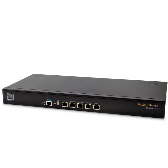 Ruijie Networks RG-NBR6120-E Router de Seguridad Gigabit Ethernet Negro