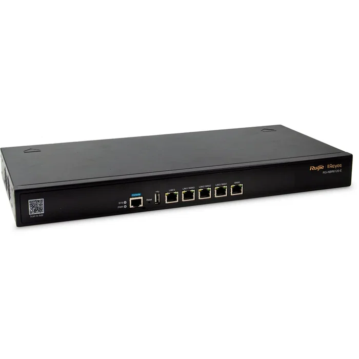 Ruijie Networks RG-NBR6120-E Router de Seguridad Gigabit Ethernet Negro