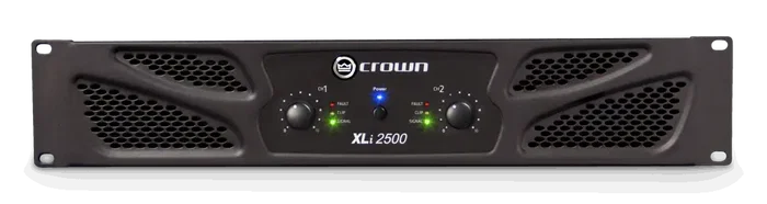 CROWN XLI 2500 Amplificador de Potencia para Músicos, DJs y Lugares de Culto