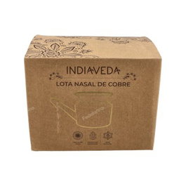INDIAVEDA Lota de limpieza nasal de cobre