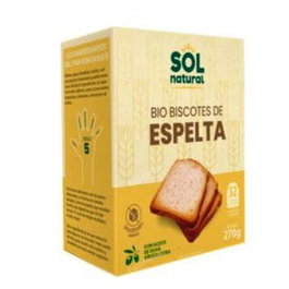 SOLNATURAL BISCOTES DE ESPELTA caja 270gr. BIO