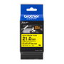Brother HSe-651E Cinta termorretráctil de 21mm Negro sobre Amarillo
