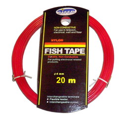 Guía pasacables de nylon para electricidad Ø=4 mm x 20 mt 2320NL