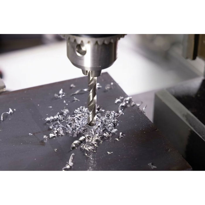 Broca helicoidal RUKO DIN 338 N HSS 101 mm DIN 338 Ø 6,5 mm Acero de alta velocidad (HSS) Helicoidal Rectificado con autocentrad