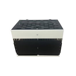 Ewent EW1730 Armario de Carga con Cerradura para Portátiles hasta 15.6" y Tabletas - Organizador de 20 Bahías con Gestión de Cables