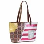 Oh My Pop Bolso Tote Chocolat Rosa
