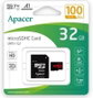 Apacer Tarjeta de Memoria 32GB microSDHC UHS-I con Adaptador