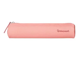 Liderpapel Estuche portatodo slim cilíndrico rosa