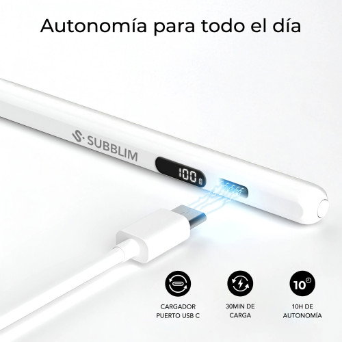 Subblim NoteFlow Pen para iPad Negro