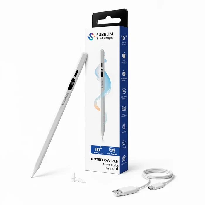 Subblim NoteFlow Pen para iPad, Blanco