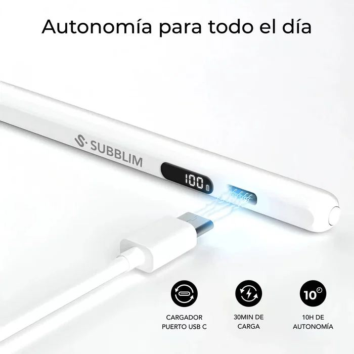 Subblim NoteFlow Pen para iPad, Blanco