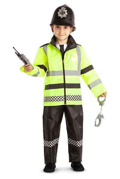 My Other Me Disfraz Infantil Yo Quiero Ser Policía Talla 3-5 Años