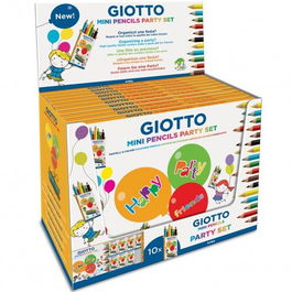 Lapices De Colores Giotto Party Caja De 60 (10X Estuche De 6) (Set de 10)