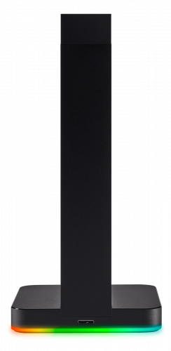 Corsair ST100 RGB Soporte para Auriculares Gaming Premium con Sonido Envolvente 7.1 e Iluminación RGB Personalizable de Aluminio