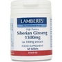 LAMBERTS Ginseng Siberiano 1500 mg 60 Tabletas