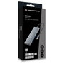 Conceptronic DONN06G Estación de Acoplamiento 9 en 1 USB-C con HDMI, PD y Ethernet, Gris