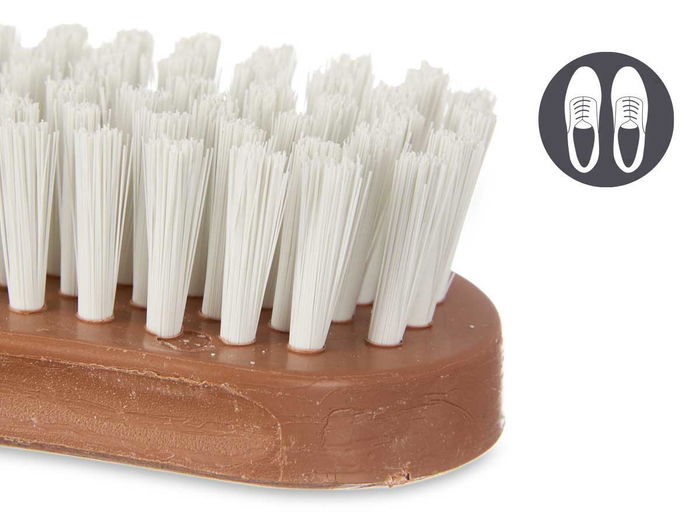 Arte Regal Cepillo Plástico Ropa Blanco Mediano 5 x 4 x 13.5 cm (Set de 32)