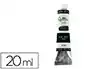 Liderpapel Pintura al Oleo Tubo de Aluminio 20 ml Negro