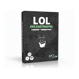 Anzen LOL! Das Kartespiel - Lachen verboten - Juego de cartas multicolor para niños y niñas a partir de 12 años