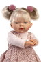 Llorens Muñeca Roberta Llorona con sonido, cuerpo de tela 33 cm - Incluye pilas y emite sonidos en español