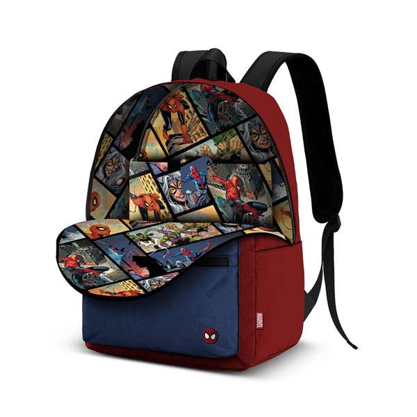 Karactermania Spiderman Mochila Block Rojo Karactermania Spiderman Mochila Block Rojo