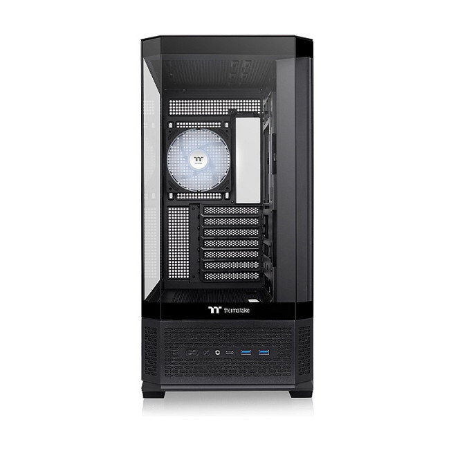 Thermaltake View 370 TG ARGB - Caja PC Midi Tower ATX Negro con Ventana de Cristal Templado, 4 Ventiladores ARGB, Soporte EATX Thermaltake View 370 TG ARGB - Caja PC Midi Tower ATX Negro con Ventana de Cristal Templado, 4 Ventiladores ARGB, Soporte EATX