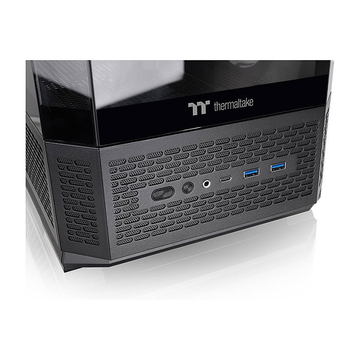 Thermaltake View 370 TG ARGB - Caja PC Midi Tower ATX Negro con Ventana de Cristal Templado, 4 Ventiladores ARGB, Soporte EATX Thermaltake View 370 TG ARGB - Caja PC Midi Tower ATX Negro con Ventana de Cristal Templado, 4 Ventiladores ARGB, Soporte EATX