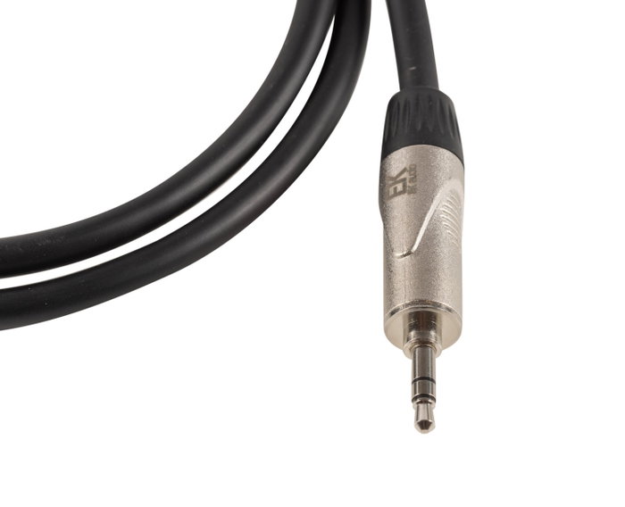 Cable Ek Audio Mini Jack Stereo - Mini Jack Stereo Metálico 1 m Cable Ek Audio Mini Jack Stereo - Mini Jack Stereo Metálico 1 m
