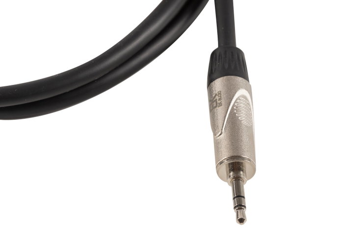 Cable Ek Audio Mini Jack Stereo - Mini Jack Stereo Metálico 1 m Cable Ek Audio Mini Jack Stereo - Mini Jack Stereo Metálico 1 m