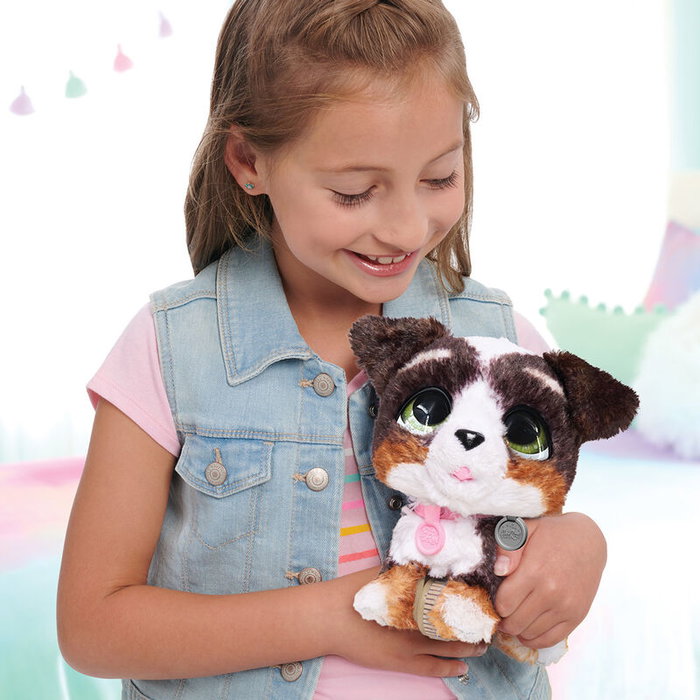 Just Play FurReal Walk-A-Lots Bernedoodle Interactivo con Correa