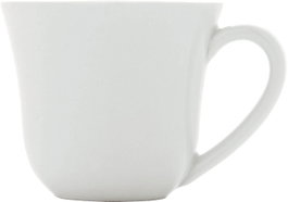 Alessi Taza para Moka KU Porcelana Blanca TI05/76 (4 Unidades)