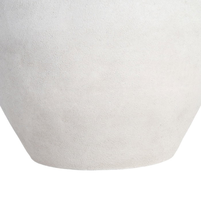 Ixia Macetero Blanco de Cerámica para Decoración 35 x 35 x 34 cm Ixia Macetero Blanco de Cerámica para Decoración 35 x 35 x 34 cm