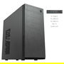 Chieftec HC-10B-OP Caja de PC Mini Tower Negra ATX, Micro ATX, Mini-ITX