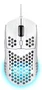 Trust GXT 928 HELOX - Ratón Gaming Óptico USB para PC, 6400 DPI, RGB, 6 Botones Programables, Ultra Ligero (65g), Diseño para Mano Derecha, Color Blanco