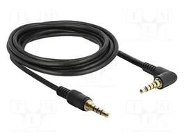 DeLOCK 85616 Cable de audio 3,5 mm de 3 m negro