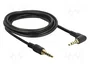 DeLOCK 85616 Cable de audio 3,5 mm de 3 m negro