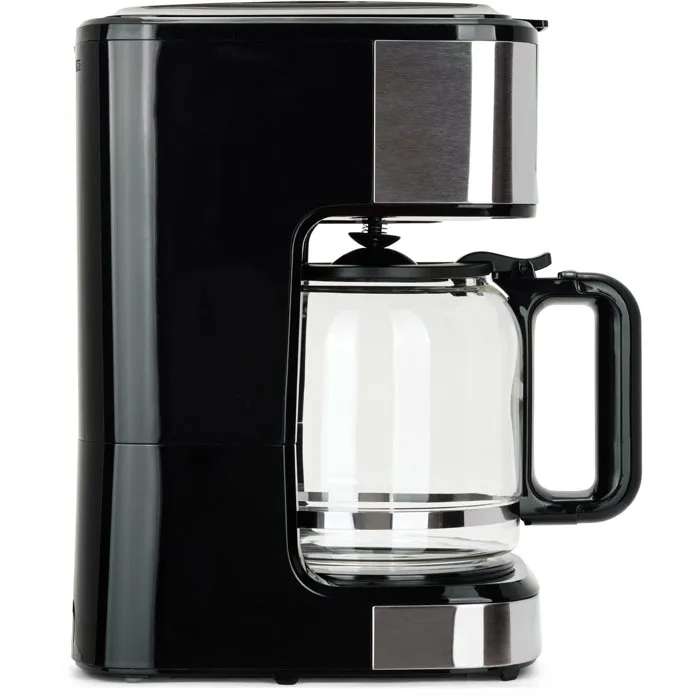 Livoo Cafetera Eléctrica Programable DOD208 - 900W - 1.8L - Capacidad 12-15 Tazas - Negra