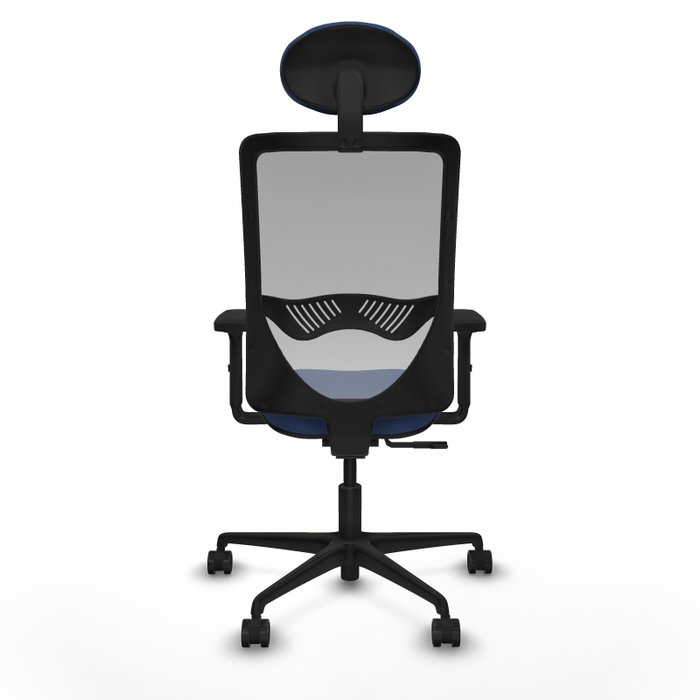 PIQUERAS Y CRESPO Silla de oficina Zulema, Mecanismo Sincro, Azul marino/Gris PIQUERAS Y CRESPO Silla de oficina Zulema, Mecanismo Sincro, Azul marino/Gris