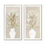 DKD Home Decor Cuadro Lienzo PS 62x4,5x122 Jarrón Surtido de 2 unidades