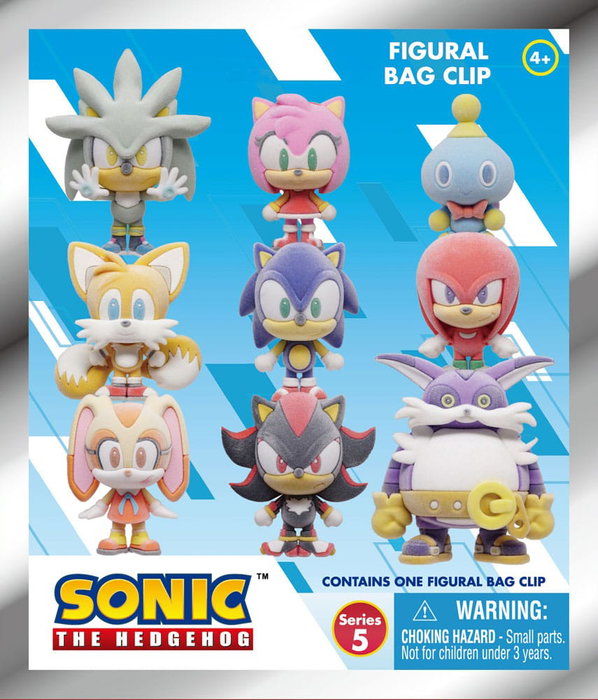 Sonic the Hedgehog Colgantes PVC Series 5 Expositor Flocking (24) Sonic the Hedgehog Colgantes PVC Series 5 Expositor Flocking (24)