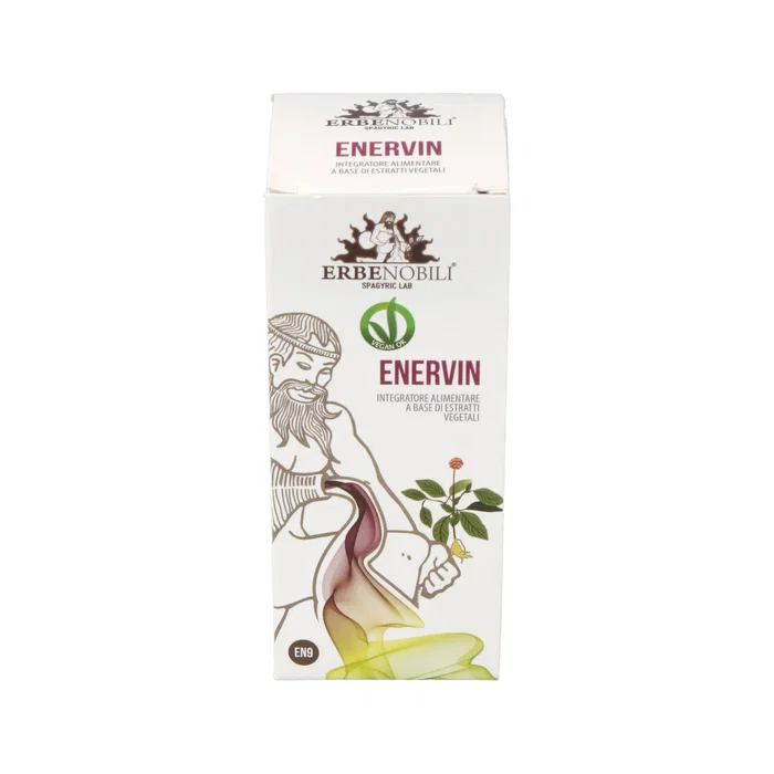 Erbenobili Enervin Compost Energético Suplemento Ginseng Maca Guaraná 50 ml Erbenobili Enervin Compost Energético Suplemento Ginseng Maca Guaraná 50 ml