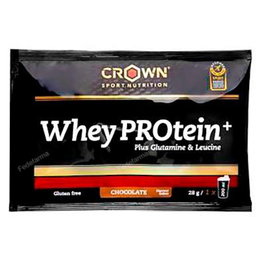 CROWN SPORT NUTRITION Whey Protein+ Sobre 26 G Chocolate