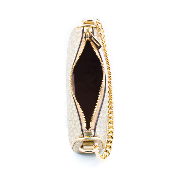 Bolso Bandolera Michael Kors Carmela Dorado 20 x 12 x 7 cm